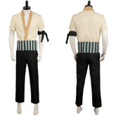 One Piece Lorenor Zorro Kostüm Set Cosplay Halloween Karneval Outfits
